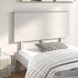 vidaXL Kopfteil Weiß 124x6x82,5 cm Massivholz Kiefer
