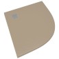 vidaXL Duschwanne SMC Braun 90x90 cm vidaXL Duschwanne SMC Braun 90x90 cm