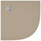 vidaXL Duschwanne SMC Braun 90x90 cm vidaXL Duschwanne SMC Braun 90x90 cm