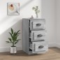 vidaXL Sideboard Grau Sonoma 36x35,5x67,5 cm Holzwerkstoff vidaXL Sideboard Grau Sonoma 36x35,5x67,5 cm Holzwerkstoff