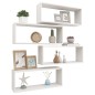 vidaXL Würfelregale 4 Stk. Weiß 60x15x23 cm Holzwerkstoff vidaXL Würfelregale 4 Stk. Weiß 60x15x23 cm Holzwerkstoff