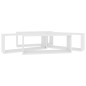 vidaXL Würfelregale 4 Stk. Weiß 60x15x23 cm Holzwerkstoff vidaXL Würfelregale 4 Stk. Weiß 60x15x23 cm Holzwerkstoff