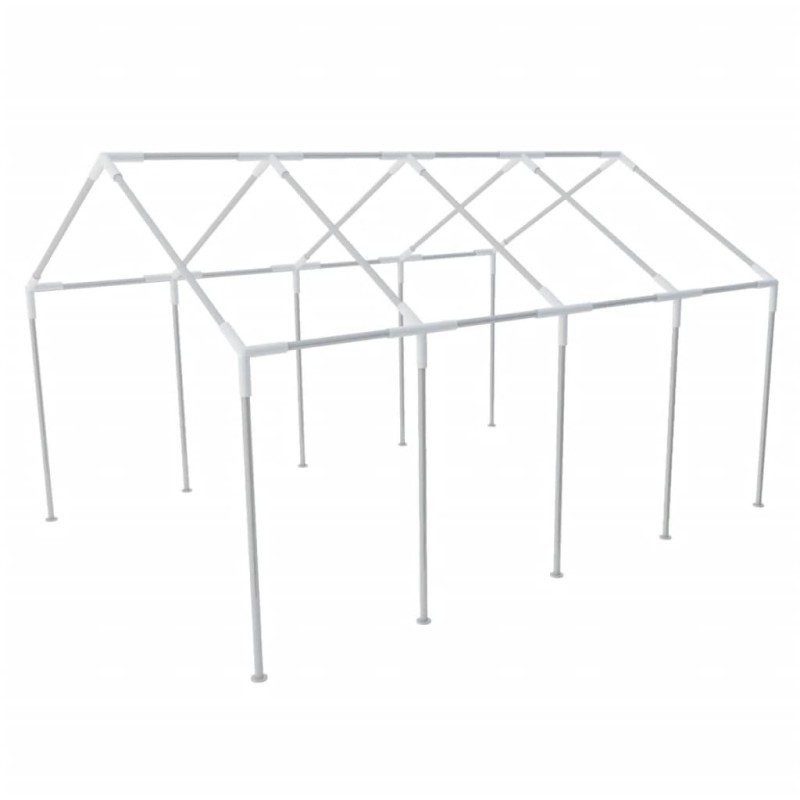 Pavillon Stahlgestell Partyzeltrahmen Zeltrahmen Gestell 8 x 4 m Pavillon Stahlgestell Partyzeltrahmen Zeltrahmen Gestell 8 x 4 m
