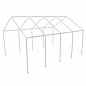 Pavillon Stahlgestell Partyzeltrahmen Zeltrahmen Gestell 8 x 4 m Pavillon Stahlgestell Partyzeltrahmen Zeltrahmen Gestell 8 x 4 m