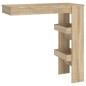 vidaXL Wand-Bartisch Sonoma-Eiche 102x45x103,5 cm Holzwerkstoff vidaXL Wand-Bartisch Sonoma-Eiche 102x45x103,5 cm Holzwerkstoff