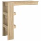 vidaXL Wand-Bartisch Sonoma-Eiche 102x45x103,5 cm Holzwerkstoff vidaXL Wand-Bartisch Sonoma-Eiche 102x45x103,5 cm Holzwerkstoff