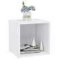 vidaXL TV-Schränke 4 Stk. Weiß 37x35x37 cm Holzwerkstoff vidaXL TV-Schränke 4 Stk. Weiß 37x35x37 cm Holzwerkstoff