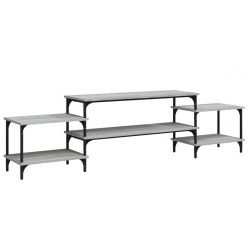 vidaXL TV-Schrank Grau Sonoma 197x35x52 cm Holzwerkstoff