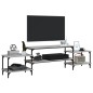 vidaXL TV-Schrank Grau Sonoma 197x35x52 cm Holzwerkstoff vidaXL TV-Schrank Grau Sonoma 197x35x52 cm Holzwerkstoff