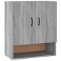 vidaXL Wandschrank Grau Sonoma 60x31x70 cm Holzwerkstoff vidaXL Wandschrank Grau Sonoma 60x31x70 cm Holzwerkstoff