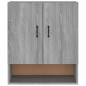 vidaXL Wandschrank Grau Sonoma 60x31x70 cm Holzwerkstoff vidaXL Wandschrank Grau Sonoma 60x31x70 cm Holzwerkstoff