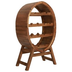 vidaXL Weinregal 13 Flaschen Akazienholz Massiv 