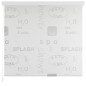 vidaXL Duschrollo 100x240 cm Splash-Design vidaXL Duschrollo 100x240 cm Splash-Design