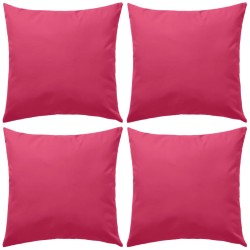 Gartenkissen 4 Stk. 45 x 45 cm Rosa