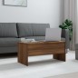 vidaXL Couchtisch Braun Eichen-Optik 102x50,5x46,5 cm Holzwerkstoff vidaXL Couchtisch Braun Eichen-Optik 102x50,5x46,5 cm Holzwerkstoff