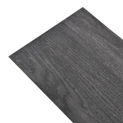 vidaXL PVC-Fliesen Nicht Selbstklebend 5,26 m² 2 mm Schwarz und Weiß