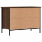 vidaXL Schuhregal Braun Eichen-Optik 69x35x50 cm Holzwerkstoff vidaXL Schuhregal Braun Eichen-Optik 69x35x50 cm Holzwerkstoff