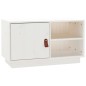 vidaXL TV-Schrank Weiß 70x34x40 cm Massivholz Kiefer vidaXL TV-Schrank Weiß 70x34x40 cm Massivholz Kiefer