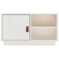 vidaXL TV-Schrank Weiß 70x34x40 cm Massivholz Kiefer vidaXL TV-Schrank Weiß 70x34x40 cm Massivholz Kiefer