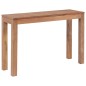 vidaXL Konsolentisch Teakholz Massiv Natürliches Finish 110x35x76 cm vidaXL Konsolentisch Teakholz Massiv Natürliches Finish 110x35x76 cm