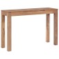 vidaXL Konsolentisch Teakholz Massiv Natürliches Finish 110x35x76 cm vidaXL Konsolentisch Teakholz Massiv Natürliches Finish 110x35x76 cm