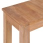 vidaXL Konsolentisch Teakholz Massiv Natürliches Finish 110x35x76 cm vidaXL Konsolentisch Teakholz Massiv Natürliches Finish 110x35x76 cm