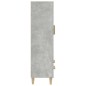 vidaXL Highboard Betongrau 70x31x115 cm Holzwerkstoff vidaXL Highboard Betongrau 70x31x115 cm Holzwerkstoff