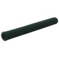 vidaXL Maschendraht Stahl mit PVC-Beschichtung 25×1,2 m Grün vidaXL Maschendraht Stahl mit PVC-Beschichtung 25×1,2 m Grün