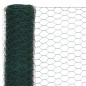 vidaXL Maschendraht Stahl mit PVC-Beschichtung 25×1,2 m Grün vidaXL Maschendraht Stahl mit PVC-Beschichtung 25×1,2 m Grün