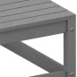 vidaXL 3-tlg. Garten-Lounge-Set Grau Kiefer Massivholz vidaXL 3-tlg. Garten-Lounge-Set Grau Kiefer Massivholz