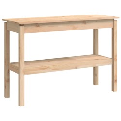 vidaXL Konsolentisch 110x40x75 cm Massivholz Kiefer