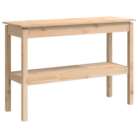 vidaXL Konsolentisch 110x40x75 cm Massivholz Kiefer