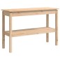 vidaXL Konsolentisch 110x40x75 cm Massivholz Kiefer vidaXL Konsolentisch 110x40x75 cm Massivholz Kiefer