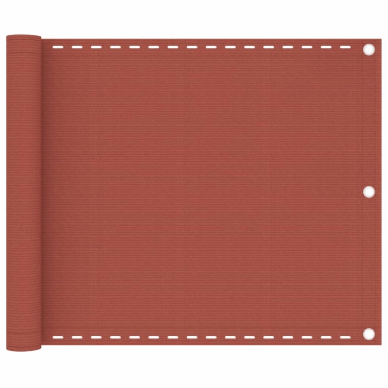 vidaXL Balkon-Sichtschutz Terracotta-Rot 75x500 cm HDPE vidaXL Balkon-Sichtschutz Terracotta-Rot 75x500 cm HDPE