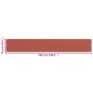 vidaXL Balkon-Sichtschutz Terracotta-Rot 75x500 cm HDPE vidaXL Balkon-Sichtschutz Terracotta-Rot 75x500 cm HDPE