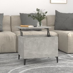 vidaXL Couchtisch Betongrau 60x44,5x45 cm Holzwerkstoff