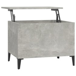 vidaXL Couchtisch Betongrau 60x44,5x45 cm Holzwerkstoff