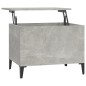 vidaXL Couchtisch Betongrau 60x44,5x45 cm Holzwerkstoff vidaXL Couchtisch Betongrau 60x44,5x45 cm Holzwerkstoff