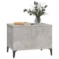 vidaXL Couchtisch Betongrau 60x44,5x45 cm Holzwerkstoff vidaXL Couchtisch Betongrau 60x44,5x45 cm Holzwerkstoff