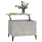 vidaXL Couchtisch Betongrau 60x44,5x45 cm Holzwerkstoff vidaXL Couchtisch Betongrau 60x44,5x45 cm Holzwerkstoff