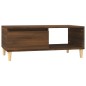 vidaXL Couchtisch Braun Eichen-Optik 90x50x36,5 cm Holzwerkstoff vidaXL Couchtisch Braun Eichen-Optik 90x50x36,5 cm Holzwerkstoff