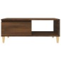 vidaXL Couchtisch Braun Eichen-Optik 90x50x36,5 cm Holzwerkstoff vidaXL Couchtisch Braun Eichen-Optik 90x50x36,5 cm Holzwerkstoff