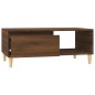 vidaXL Couchtisch Braun Eichen-Optik 90x50x36,5 cm Holzwerkstoff vidaXL Couchtisch Braun Eichen-Optik 90x50x36,5 cm Holzwerkstoff