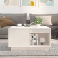 vidaXL Couchtisch Weiß 60x61x32,5 cm Massivholz Kiefer vidaXL Couchtisch Weiß 60x61x32,5 cm Massivholz Kiefer