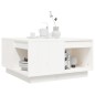 vidaXL Couchtisch Weiß 60x61x32,5 cm Massivholz Kiefer vidaXL Couchtisch Weiß 60x61x32,5 cm Massivholz Kiefer