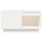 vidaXL Couchtisch Weiß 60x61x32,5 cm Massivholz Kiefer vidaXL Couchtisch Weiß 60x61x32,5 cm Massivholz Kiefer
