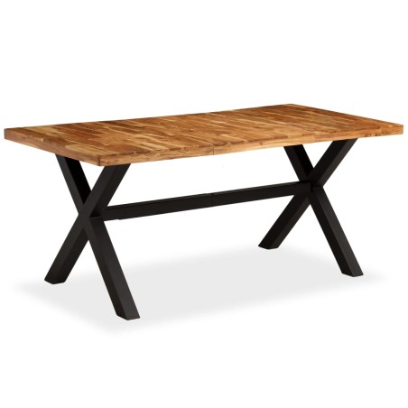 vidaXL Esstisch Akazien- und Mangoholz Massiv 180 x 90 x 76 cm