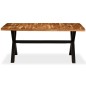 vidaXL Esstisch Akazien- und Mangoholz Massiv 180 x 90 x 76 cm vidaXL Esstisch Akazien- und Mangoholz Massiv 180 x 90 x 76 cm