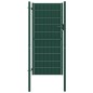 vidaXL Zauntor PVC und Stahl 100x124 cm Grün vidaXL Zauntor PVC und Stahl 100x124 cm Grün