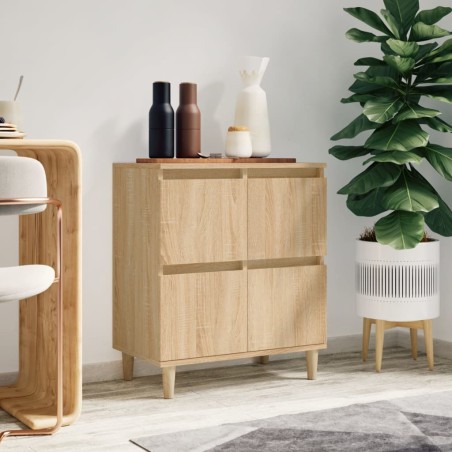 vidaXL Sideboard Sonoma-Eiche 60x35x70 cm Holzwerkstoff